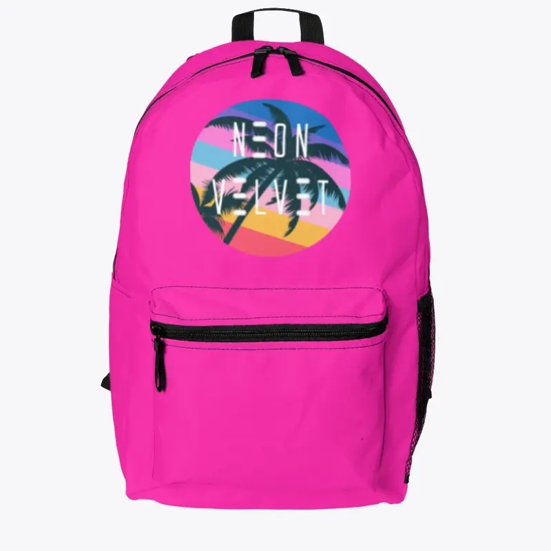 Neon Velvet Backpack